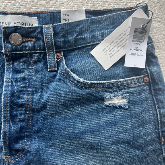 Aritzia Hi-rise Denim Forum Ex Boyfriend - Picture 5 of 9